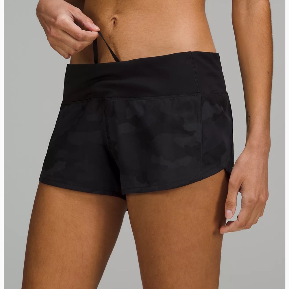 Lululemon speed up camo size 4